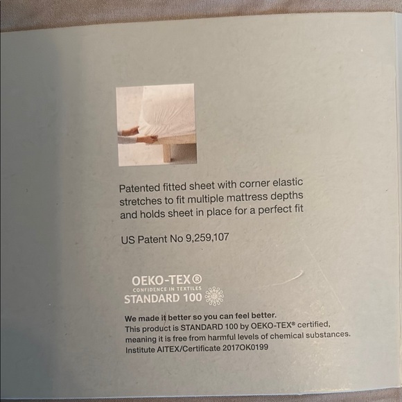Made By Design Target Light Gray Twin//Twin XL Sheet Set - Picture 5 of 6